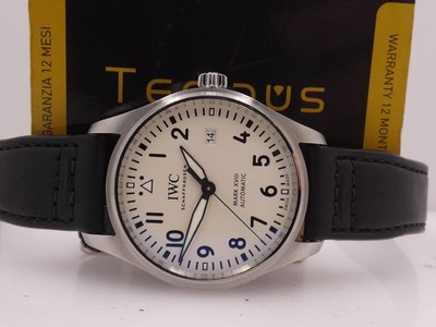 IWC PILOT MARK XVIII IW3270 BOX&PAPIERE JAHR 2020 AUTOMATIK 40MM STAHLUHR