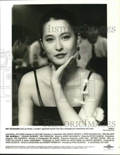 1992 Press Photo Aya Takanashi Stars As Hiroko In "Mr. Baseball" - lrp18829