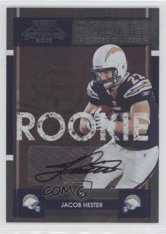 2008 Playoff Contenders Rookie Ticket Jacob Hester #142 Rookie Auto RC 2u3