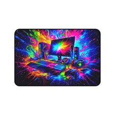 Vibrant Gamer Desk Mat - Gaming Desk Pad, Mousepad, Office Decor, Gifts 4 Gamers