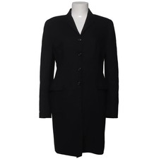 Mantel, Damen, Größe: 42, Schwarz, Kaschmir/Elasthan/Polyamid/Wolle #kTI