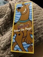 1 Scooby-Doo! Bookmarker  Saves A  Page!  Paperback