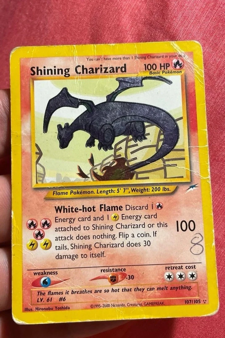 Charizard Pokémon TCG Neo Destiny Individual Collectible Card Game