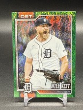 Will Vest 2026 Topps Green Holo Foil /99 #121 Tigers