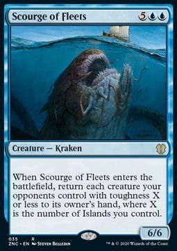 Magic/MTG Scourge of Fleets ZNC-35 Rare Englisch NM
