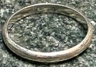 Vintage Sterling Silver Band Ring - Size 10 - 2.3 grams