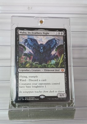 MTG Maha, Its Feathers Night BLB 100 - Bloomburrow Magic The Gathering Card  | eBay