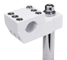 Dia-Compe Iliad 6 bolt BMX freestyle quill stem (21.1mm) - WHITE