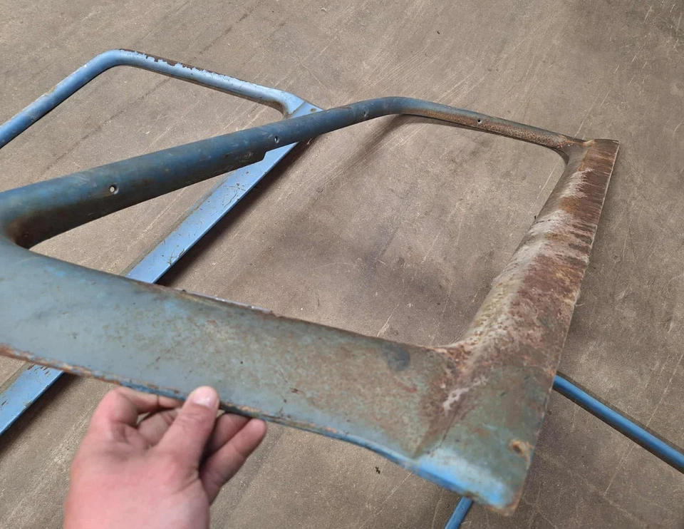 Ford Country 1956 sedán camioneta de 4 puertas molduras de ventana Foto 4 de 4