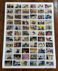 1968 The Beatles Yellow Submarine Trading Cards Set of 66 on 16x21 Photo Poster
