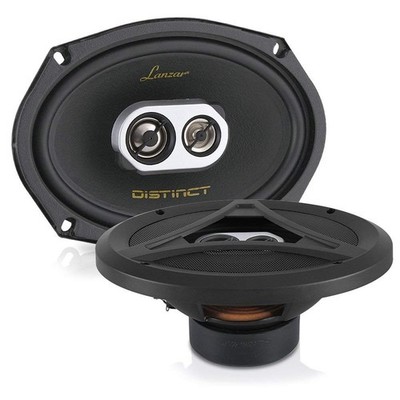 Lanzar 3-Way Universal Car Stereo Speakers - 200W 5  x 7  / 6 