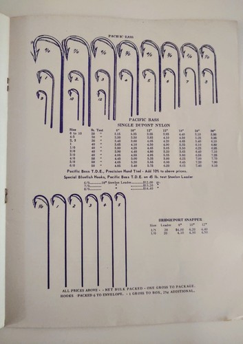 1957 1958 Vintage S. Lipkin & Son Brooklyn New York Fishing Catalog Prices - Picture 15 of 16