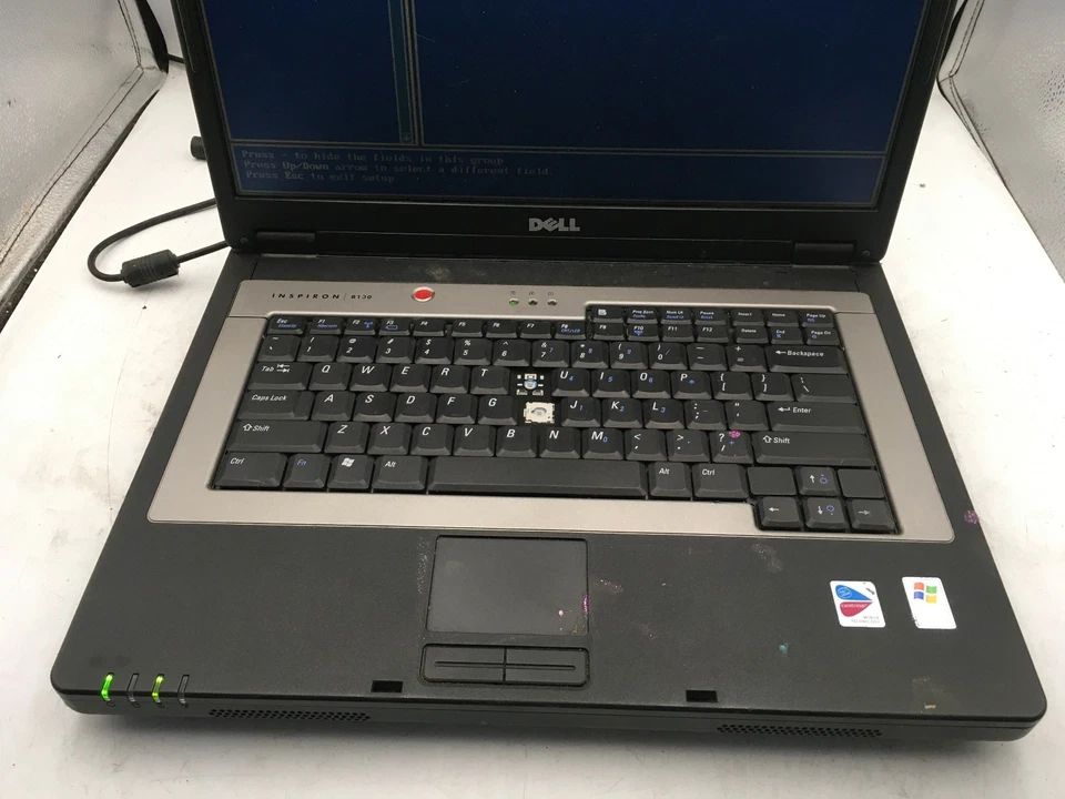 DELL INSPIRON B130 - BOTAS PARA BIOS - INTEL PENTIUM M - 1GB RAM - LEIA A DESCRIÇÃO - BB - Imagem 3 de 4