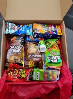 Mexican Sabritas Candy Box With Assorted Sweet Bread And Cookies Mystery Box 