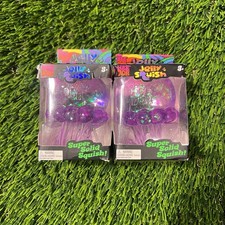 AUTHENTIC NeeDoh Jellyfish Jelly Squish Set of (2) Auction!!!
