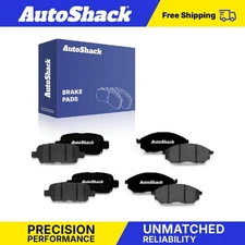 Front Rear Ceramic Brake Pad Set for 2015 INFINITI Q40 2011-2014 Nissan Murano