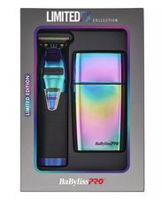 BaBylissPRO LimitedFX Collection Trimmer  Shaver Set Iridescent  FXDUOFS2TRB