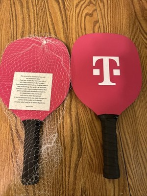 T-Mobile Logo Ping Pong Paddles (Can buy 1 or both!) Never Used + Minor dents