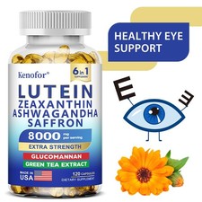 Lutein Zanxanthin Capsules,Anti Blue Light,Keep Eye Comfort,Protect Vison …