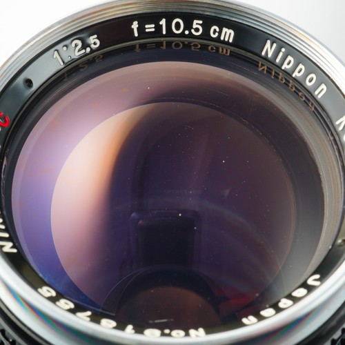 EXCELLENT Nikon Nikkor P.C 10.5cm 105mm F/2.5 For Leica LTM L39 Prime Lens - Picture 15 of 21