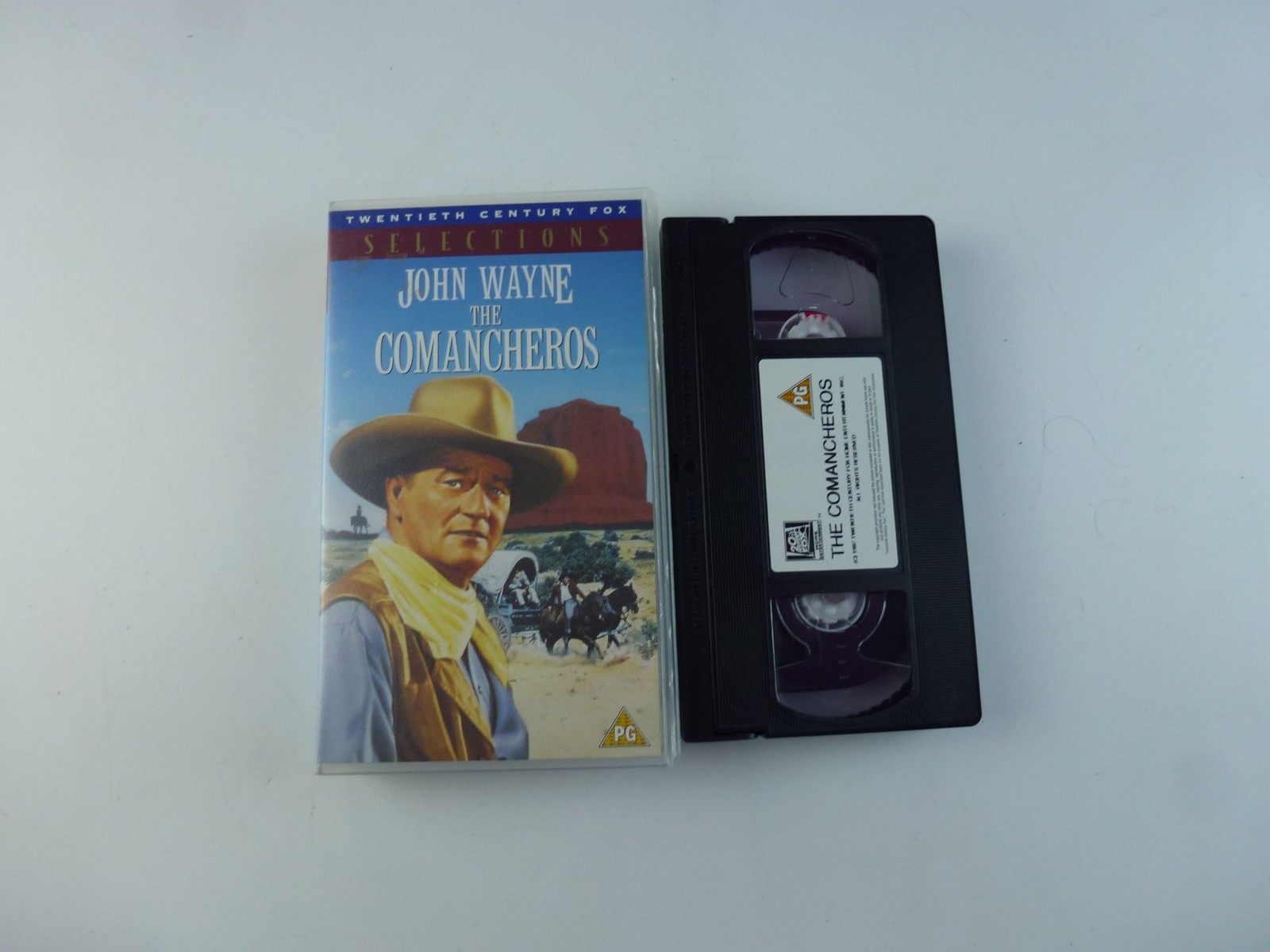 John Wayne The Comancheros VHS Video PG Western Twentieth Century Fox Selections