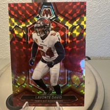 2024 Panini Mosaic - Lavonte David   Choice Fusion Red & Yellow Mosaic Prizm /80