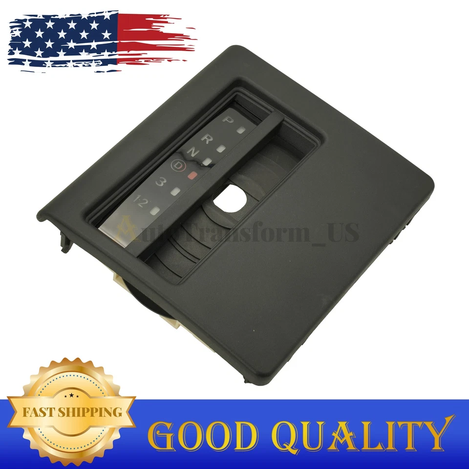 Automatic Floor Shift Indicator Bezel Auto Console Fit 97-01 Jeep Cherokee XJ Foto 3 de 4