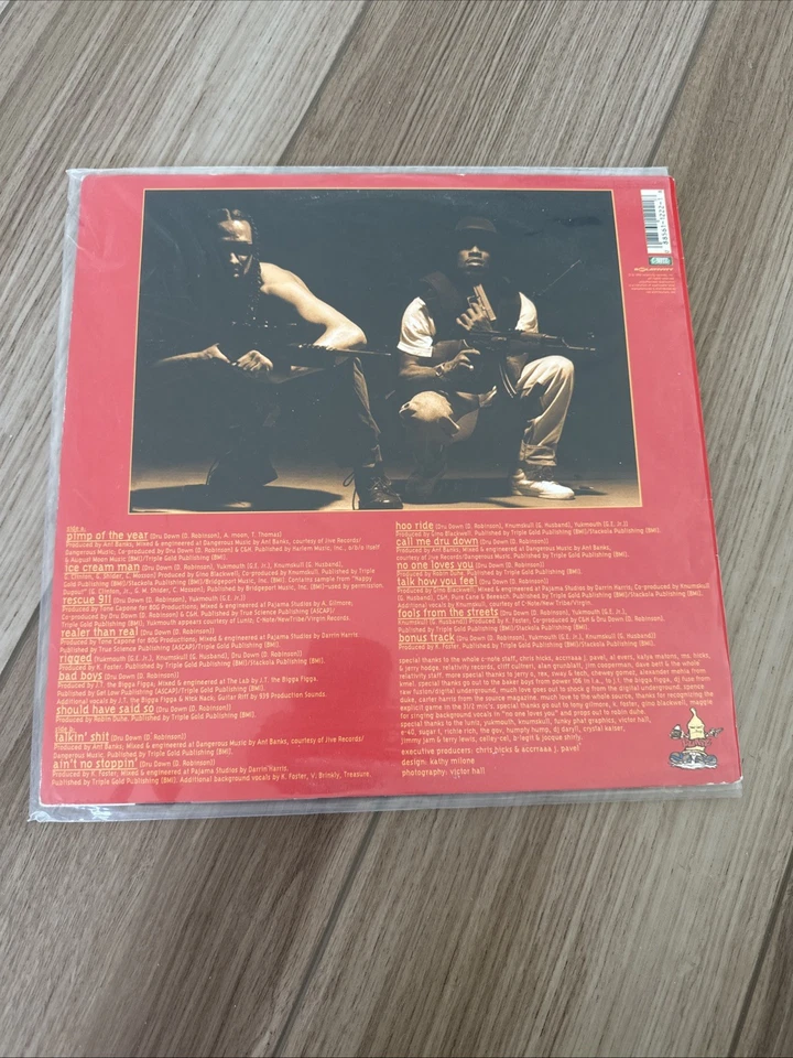 Dru Down Explicit Game 1994 CD, Relativity Records OOP RARE VINYL Bay Area Foto 2 de 4