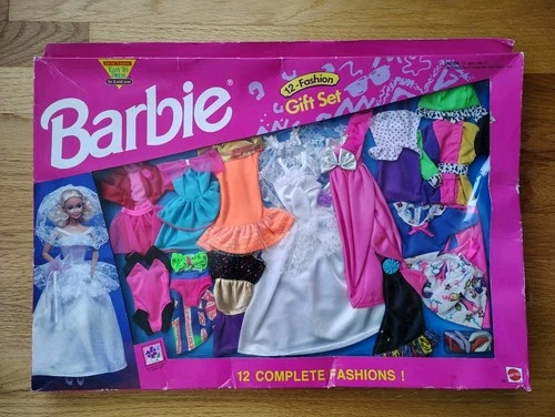 Vintage Barbie 12 Fashion Gift Set 1992