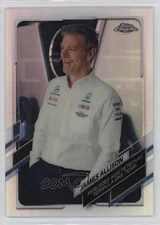 2021 Topps Chrome Formula 1 F1 Crew Refractor James Allison #80