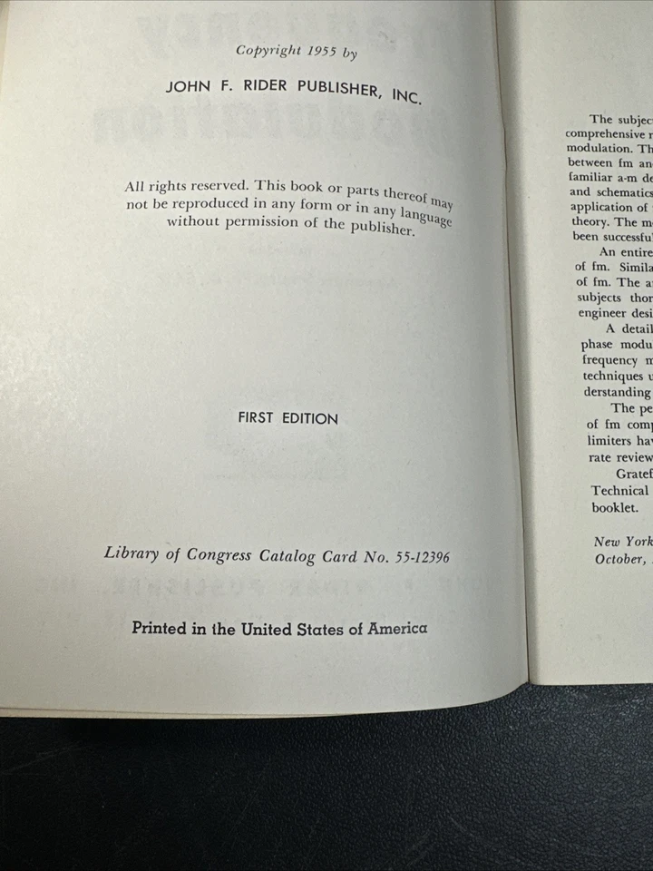 Frequency Modulation Alexander Schure Electronic Technology Series No 166-3 1955 - Image 4 of 4