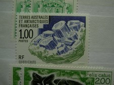 TAAF Yvert Num 185 Mineraux  ANNEE 1994
