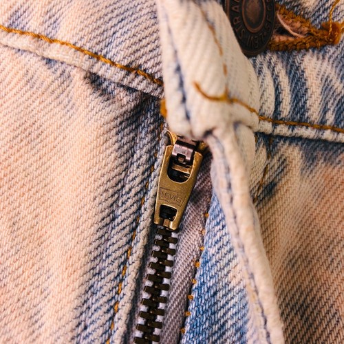 Pantalones Cortos Levis 505 Denim Desgastados Rosa Rasgado Lavado Claro Deshilachado Cortes W30" - Imagen 11 de 12