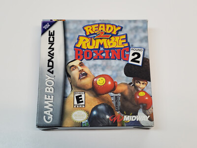 Gba Intec Rumble Ready 2 Rumble Boxing 2 GBA Nintendo Authentic Game Boy Advance Box ...