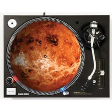 Mars 1 Red Planet DJ Slipmat 12" LP Scratch Pad Slip Mat Audiophile x1