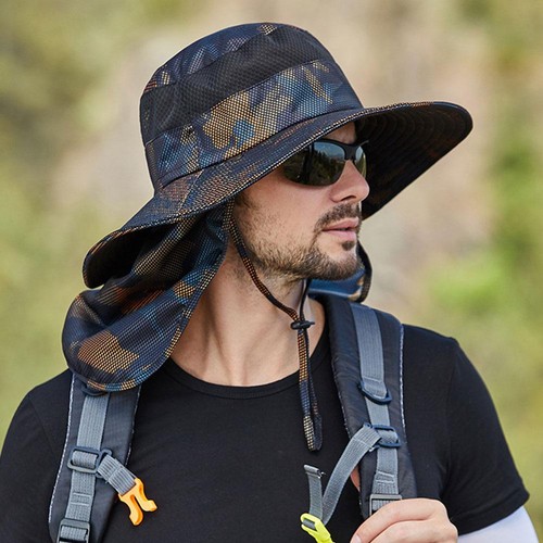 UV Protection Visor Bucket Hat Fisherman Cap for Summer Outdoor Activities