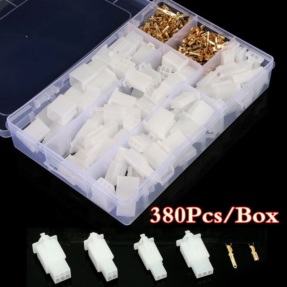 Kit de conectores macho hembra terminal cable de alimentación motocicleta 2 3 4 6 pines Foto 2 de 4