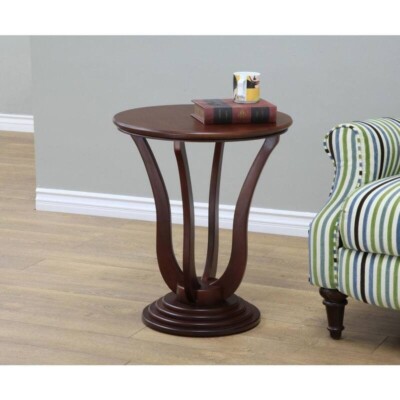 Accent End Table Side Sofa For Small Spaces Storage Tall Bedside Nightstand NEW