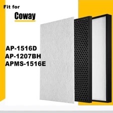 HEPA Carbon Filter For Coway Air Purifier AP-1516D AP1516D AP-1207BH APMS-1516E