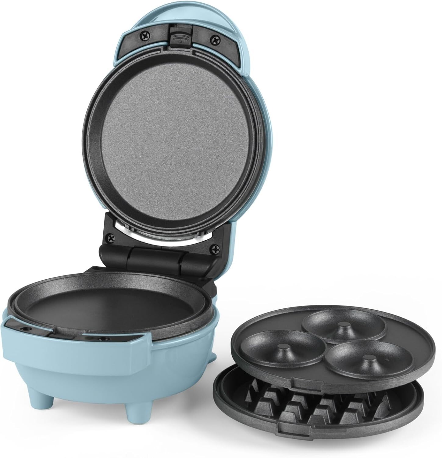 Giles & Posner 3 in 1 Mini-Bites Maker - Piastre di cottura antiaderenti