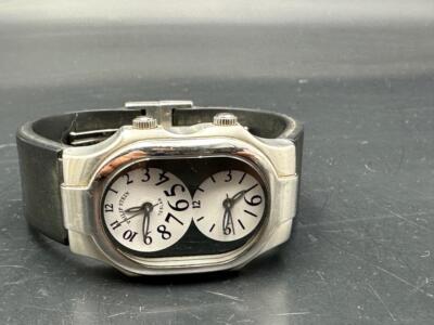 Authentic SS Ladies Philip Stein Teslar Duo-Time Watch. | eBay