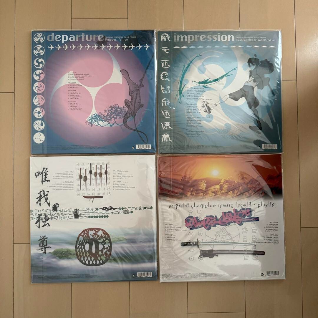 サムライチャンプルー impression レコード 2LP SAMURAI CHAMPLOO MUSIC RECORD - IMPRESSION (2LP) (REISSUE