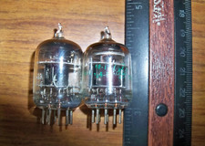2 Strong GE 5670 Tubes - 1 O Getter 1 D Getter
