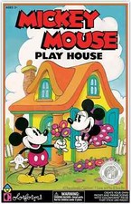 Colorforms Mickey Mouse Play House Playset- Repositionable Reusable Stickers