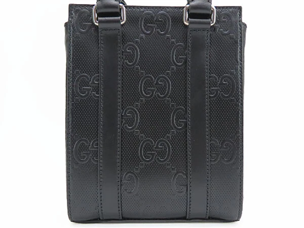 Gucci Gg mini sac fourre tout en relief 2 voies bandoulière épaule messager sac à main pochette