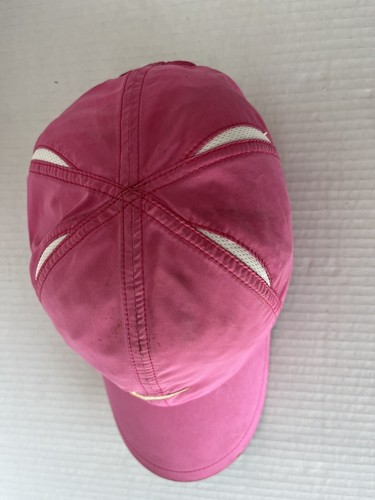 Nike Featherlight Tennis Dri-fit Running Hat Cap Pink Strapback Outdoor Workout - Picture 7 of 17