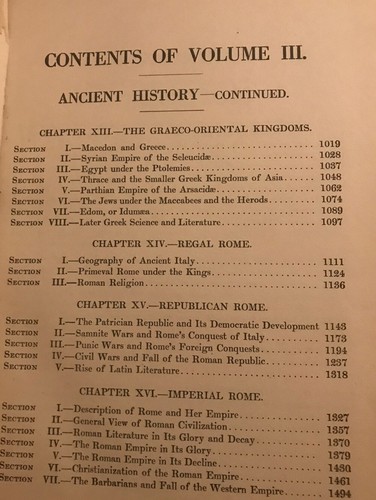 Standard History Of The World VOL III 3031-3519 (Israel Clare 1931 Hardcover) * - Picture 8 of 9