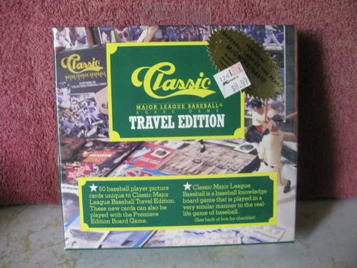 CLASSIC MAJOR LEAGUE BASEBALL TRAVEL EDITION CHECKLIST CARD NO. 101-150 SEALED