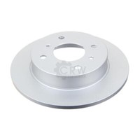 2X Bremsscheiben Hinten Ø258 Mm Voll Beschichtet FüR Nissan Almera II Hatchback