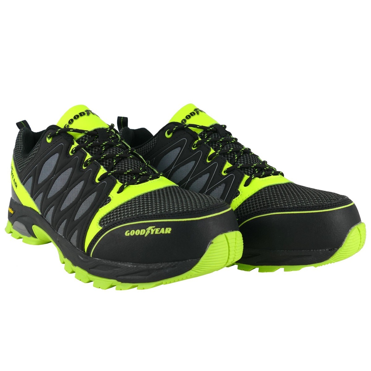 Scarpe Sicurezza Goodyear S1P Scarpe Da Lavoro S1P Goodyear Exclusive Work-Trade Edition - Taglie 36-48, Colore Turchese, Antistatiche, Traspiranti Calzature Sicurezza Leggere Goodyear Work-Trade - Foto 10